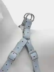 Розовый шлейка с поводком для собак