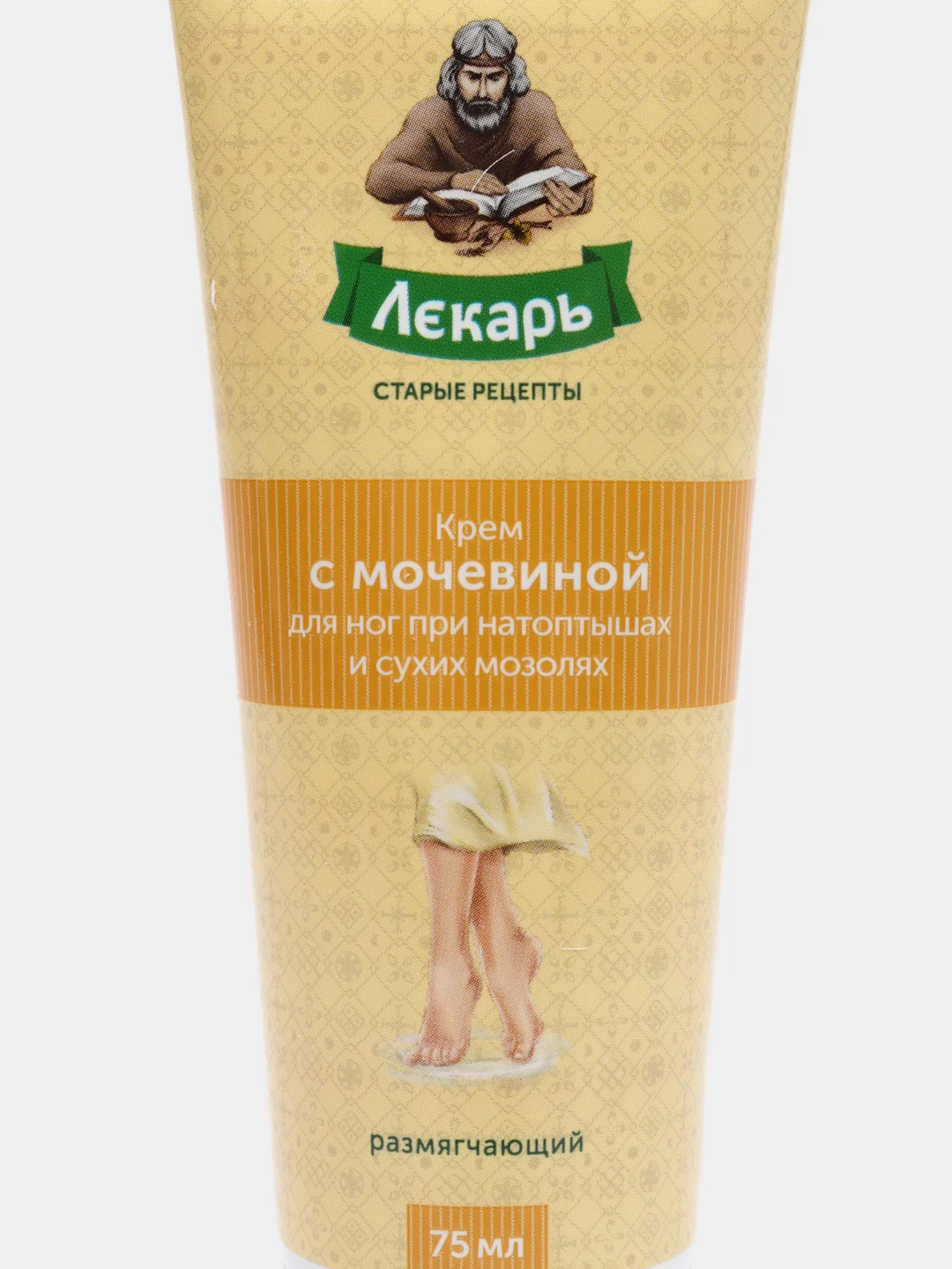 Крем Лекарь с мочевиной для ног размягч,75 мл
