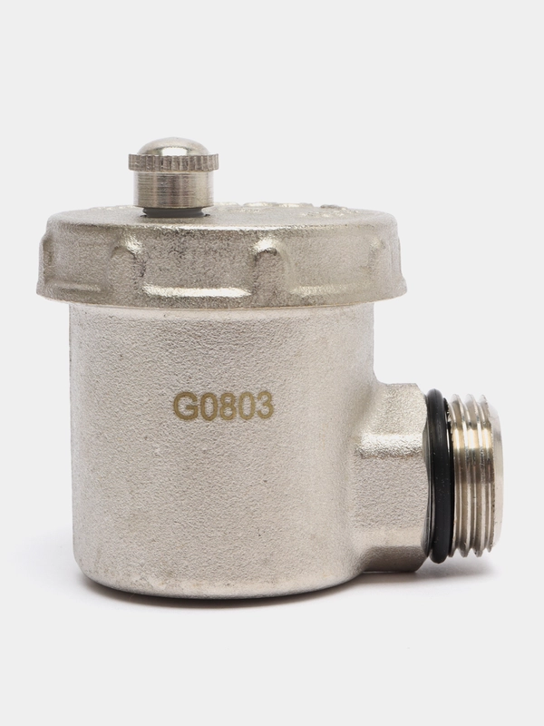 Воздухоотводчик боковой 1/2" никелированный TIM BL5815