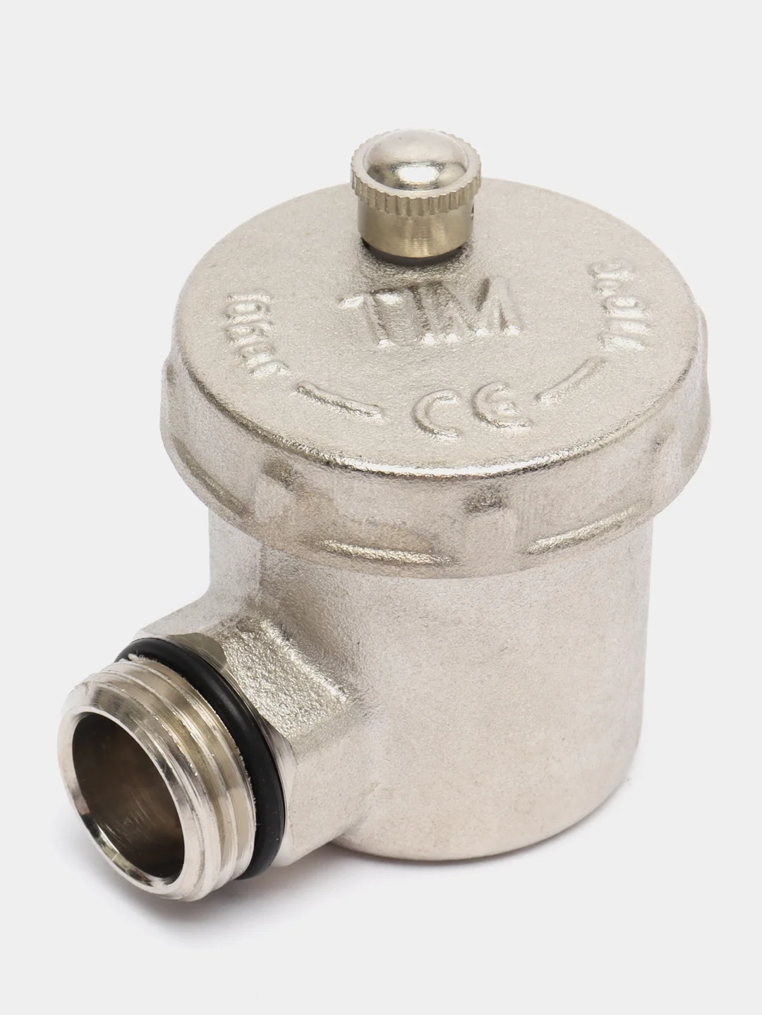Воздухоотводчик боковой 1/2" никелированный TIM BL5815
