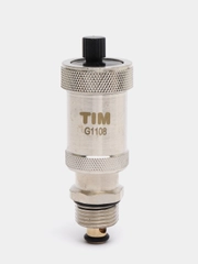 Воздухоотводчик с автозапором 1/2" хромированный TIM BL5816