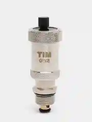 Воздухоотводчик с автозапором 1/2" хромированный TIM BL5816