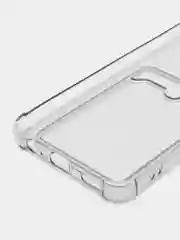 Черный чехол для Oppo A17 / A17K, Оппо А17, А17К, прозрачный, с карманом для карты