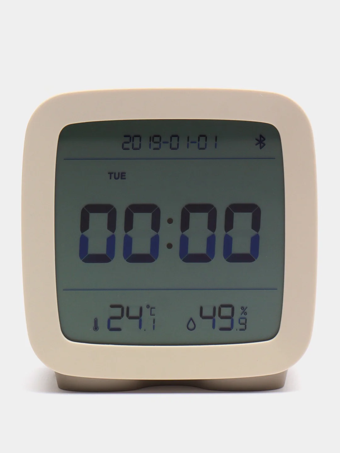 Бежевый умный будильник Xiaomi Qingping Bluetooth Alarm Clock Amber, CGD1