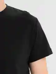 Черный футболка мужская