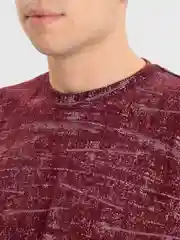 Коралловый меланж футболка мужская