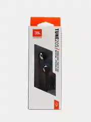 Черный наушники проводные JBL T205
