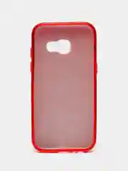 Красный чехол-накладка на Samsung A3 2017, A320