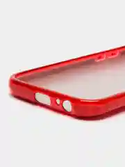 Красный чехол-накладка на Samsung A3 2017, A320