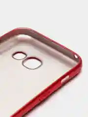 Бордовый чехол накладка на Samsung A3 2017, A320
