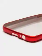 Бордовый чехол накладка на Samsung A3 2017, A320