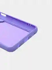 Красный чехол Poco X3 / Poco X3 Pro (Поко Х3 Про) силиконовый с карманом для карты