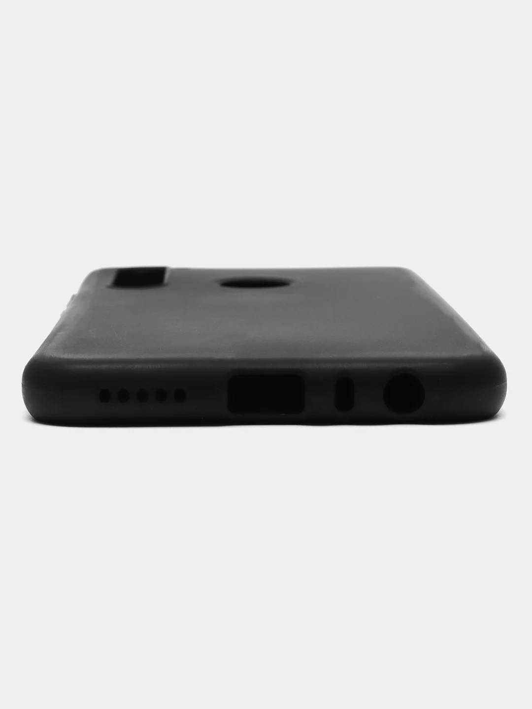 Черный чехол силиконовый для Xiaomi Redmi Note 8T TPU, накладка, бампер черный LuxCase