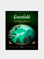 Чай в пакетиках Greenfield "Жасмин Дрим", зеленый, 100 пакетиков