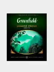 Чай в пакетиках Greenfield "Жасмин Дрим", зеленый, 100 пакетиков