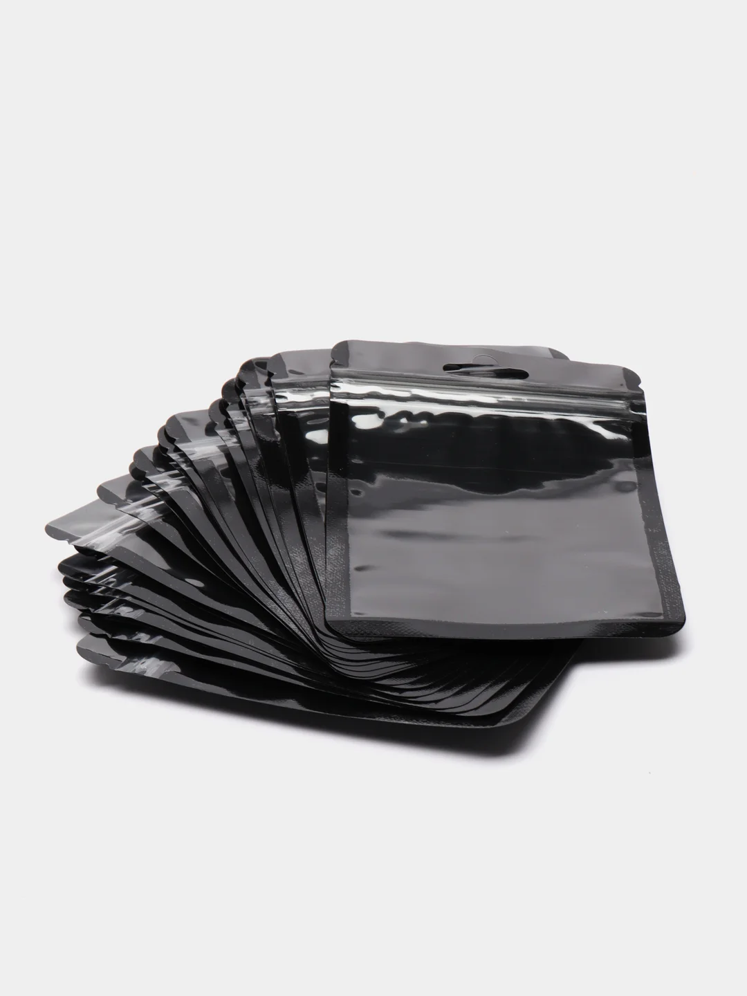 Черный пакет трёхшовный зип лок 50, упаковочные Zip Lock, грипперы с прозрачной стороной, окошком