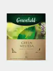 Чай в пакетиках Greenfield Грин Мелисса зеленый, 100 пакетиков