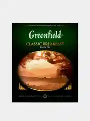 Чай в пакетиках Greenfield "Классик Брекфаст", черный, 100 пакетиков