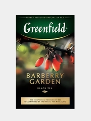 Чай листовой Greenfield Барбери Гарден черный, 100 г