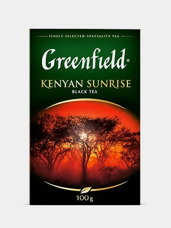 Чай листовой Greenfield Кениан Санрайз черный, 100 г