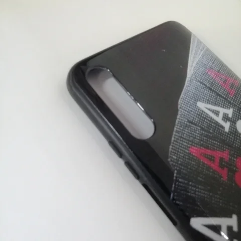 Чехол силиконовый с рисунком Honor 9x, без отпечатка пальца