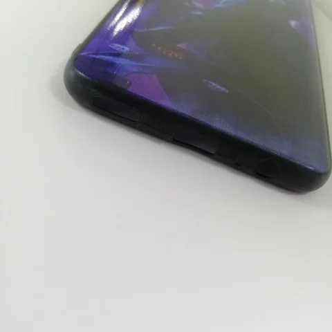 Чехол силиконовый с рисунком Honor 9x, без отпечатка пальца