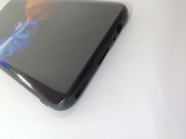 Чехол силиконовый с рисунком Honor 9x, без отпечатка пальца
