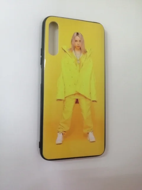 Чехол силиконовый с рисунком Honor 9x, без отпечатка пальца
