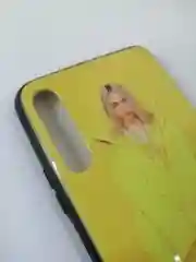 Чехол силиконовый с рисунком Honor 9x, без отпечатка пальца