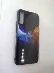 Чехол силиконовый с рисунком Honor 9x, без отпечатка пальца