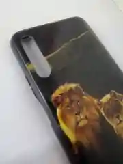 Чехол силиконовый с рисунком Honor 9x, без отпечатка пальца