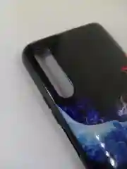 Чехол силиконовый с рисунком Honor 9x, без отпечатка пальца