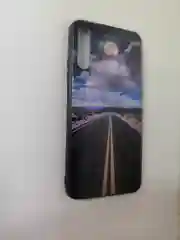 Чехол силиконовый с рисунком Honor 9x, без отпечатка пальца