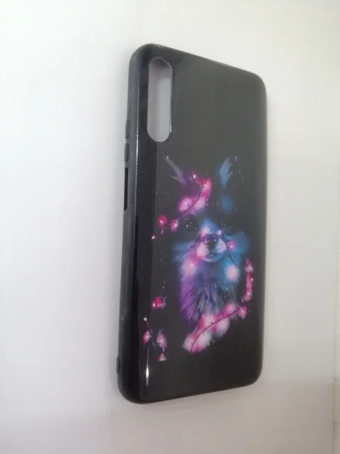 Чехол силиконовый с рисунком Honor 9x, без отпечатка пальца