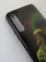 Чехол силиконовый с рисунком Honor 9x, без отпечатка пальца