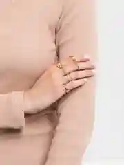 Кольца безразмерные, 6 штук