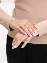 Кольца безразмерные, 6 штук