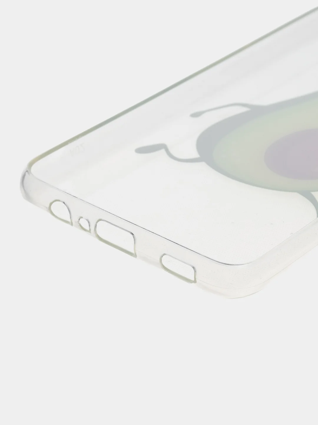 Бирюзовый чехол силиконовый для Samsung Galaxy A02, накладка, бампер прозрачный с принтом RedLine