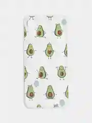 Салатовый чехол силиконовый для Samsung Galaxy A02, накладка, бампер прозрачный с принтом RedLine