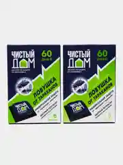 Ловушка от тараканов "Чистый дом", 6 дисков, 2 упаковки