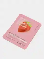 Клубничная маска из ткани