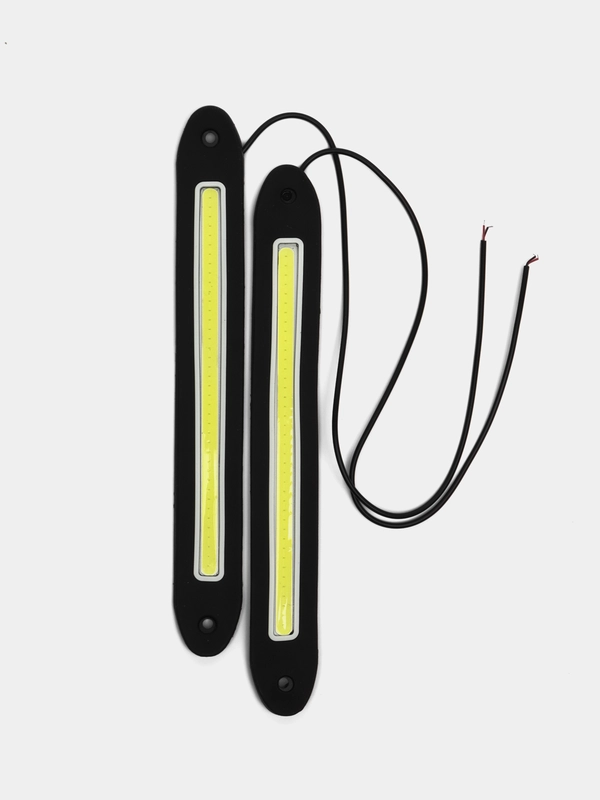 Дневные ходовые огни NEW GALAXY, LED 80шт, гибкий резин. корп., 255мм, 12V, белый, 2шт