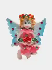 Кораллово-розовый магниты Ангелы