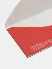 Кремовый конверт для денег