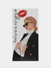 Кремовый конверт для денег