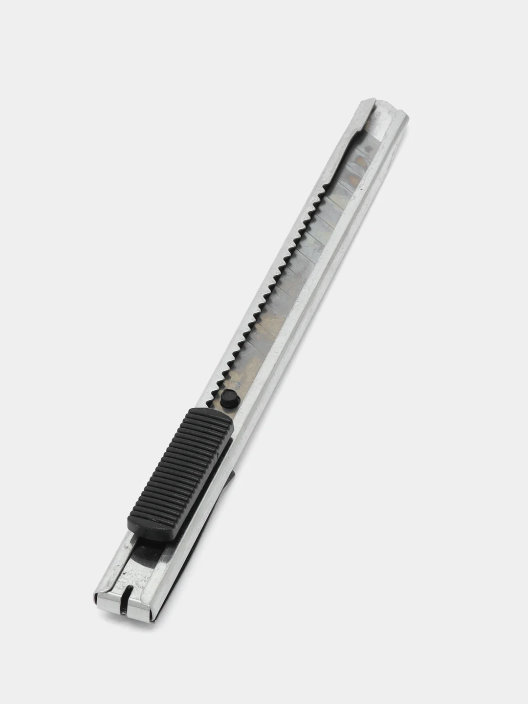 Нож канцелярский Auto-lock cutter, 9 мм Staff, усиленный металлический корпус, автофиксатор