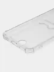 Прозрачный чехол для Tecno Spark 8C / GO 2022, 10 / 10C прозрачный с карманом для карты
