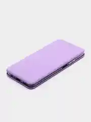 Лавандовый чехол-книжка для Huawei Honor X7a / Хуавей Хонор Х7а