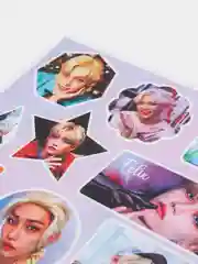 Бронзовый наклейки Stray Kids Kpop, Стрей Кидс, Кпоп, стикеры, стикерпак