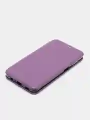 Лавандовый чехол-книжка Samsung Galaxy A12, Самсунг Галакси А12